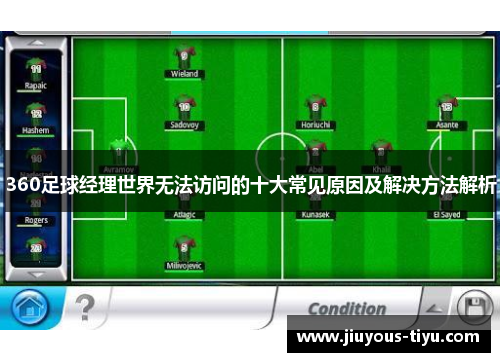 360足球经理世界无法访问的十大常见原因及解决方法解析