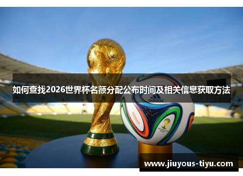 如何查找2026世界杯名额分配公布时间及相关信息获取方法